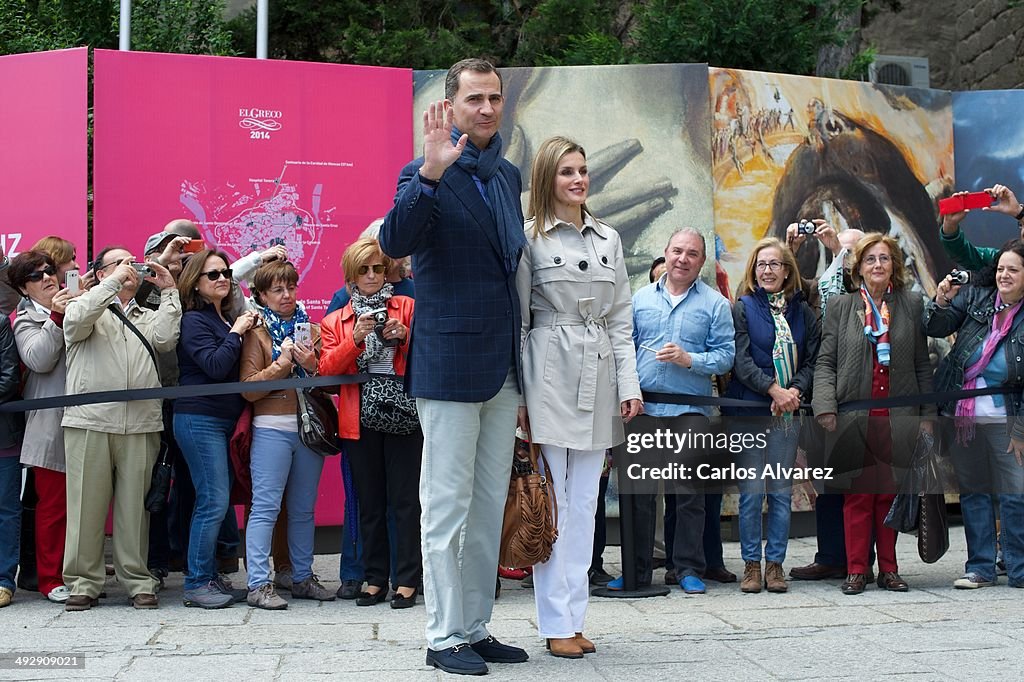 Spanish Royals celebrate Their 10th Wedding Anniversary in Toledo