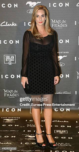 Marta Reyero attends fashion 'ICON Awards, Men of the Year' on October 15, 2015 in Madrid, Spain.