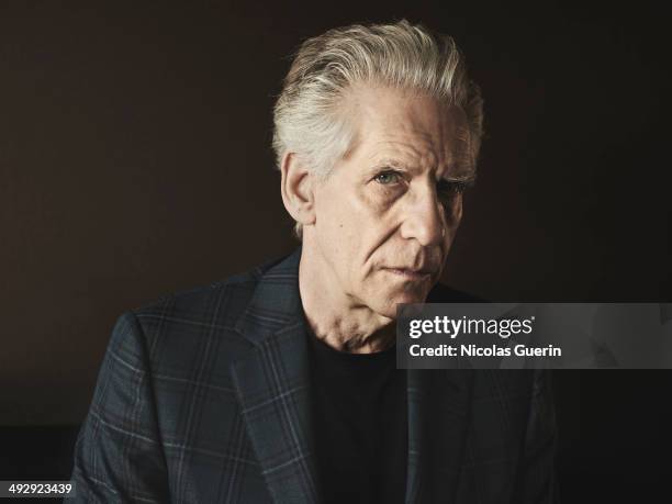 Director David Cronenberg poses during a portrait session at the 67th Annual Cannes Film Festival on May 18, 2014 in Cannes, France.