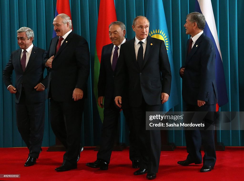 Russian President Vladimir Putin Visits Kazakhstan