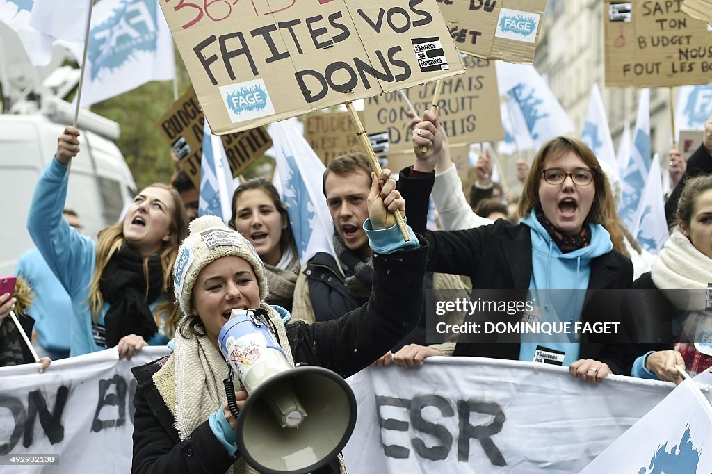 FRANCE-EDUCATION-PROTEST