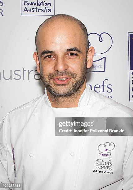 Celebrity Chef Adriano Zumbo at the Starlight Foundation Five Chefs Dinner at the Four Seasons Hotel on May 22, 2014 in Sydney, Australia.