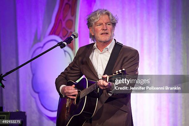 Tim Finn at the Starlight Foundation Five Chefs Dinner at the Four Season Hotel on May 22, 2014 in Sydney, Australia.