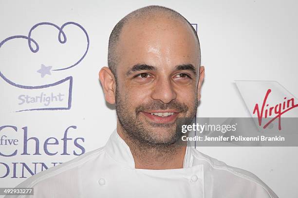 Celebrity Chef Adriano Zumbo at the Starlight Foundation Five Chefs Dinner at the Four Seasons Hotel on May 22, 2014 in Sydney, Australia.