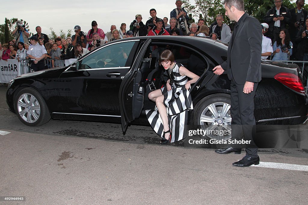 Coco Rocha attends amfAR's 21st Cinema Against AIDS Gala Presented By