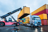 Cargo container transshipment