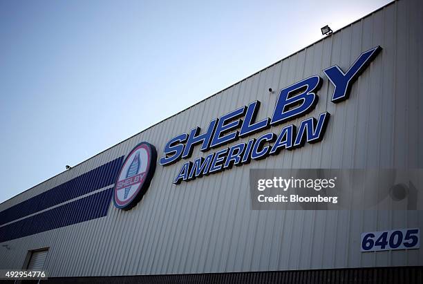 The Shelby American Inc. World headquarters stands in Las Vegas, Nevada, U.S., on Wednesday, Oct. 14, 2015. Shelby American manufactures component...