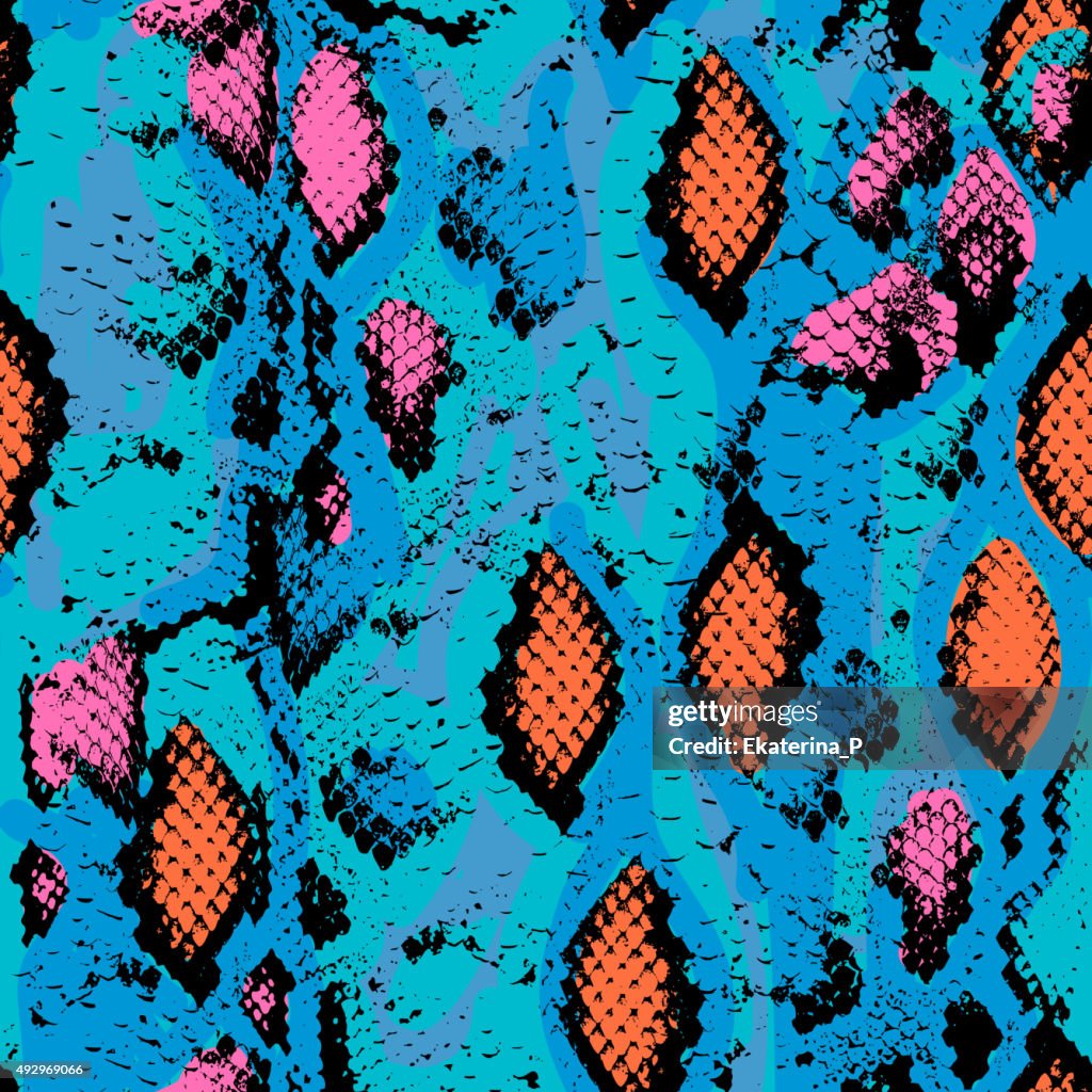 Colorful Snake Skin Pattern Colorful Snake Print Snake Skin Print Hi Res Stock Photography And