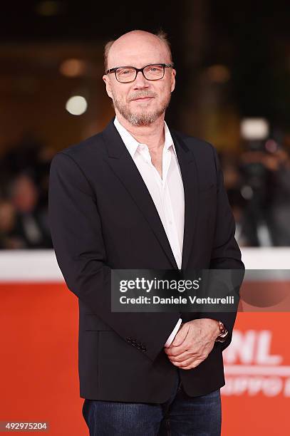 Paul Haggis walks the red carpet for 'Truth' during the 10th Rome Film Fest at Auditorium Parco Della Musica on October 16, 2015 in Rome, Italy.