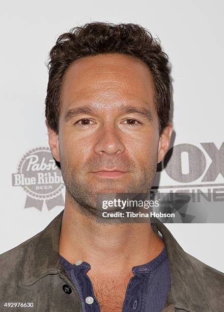 Chris Diamantopoulos attends the premiere of 'All Things Must Pass' at Harmony Gold Theatre on October 15, 2015 in Los Angeles, California.