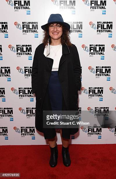 Athina Rachel attends the 'Chevalier' screening during the BFI London Film Festival at Vue Leicester Square on October 16, 2015 in London, England.