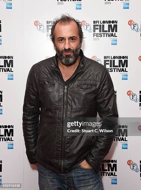 Panos Koronis attends the 'Chevalier' screening during the BFI London Film Festival at Vue Leicester Square on October 16, 2015 in London, England.