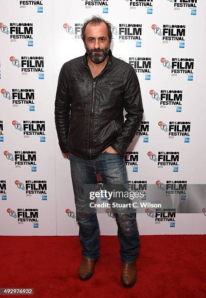 Panos Koronis attends the 'Chevalier' screening during the BFI London Film Festival at Vue Leicester Square on October 16, 2015 in London, England.