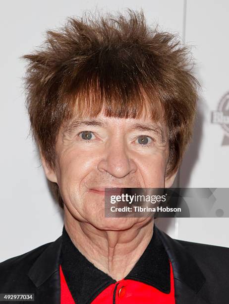 Rodney Bingenheimer attends the premiere of 'All Things Must Pass' at Harmony Gold Theatre on October 15, 2015 in Los Angeles, California.