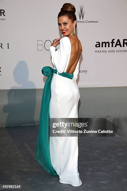 Victoria Bonya attends amfAR's 21st Cinema Against AIDS Gala Presented By WORLDVIEW, BOLD FILMS, And BVLGARI at Hotel du Cap-Eden-Roc on May 22, 2014...