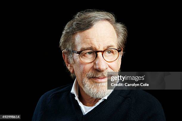 Director Steven Spielberg of 'Bridge of Spies' is photographed for Los Angeles Times on October 4, 2015 in New York City. PUBLISHED IMAGE. CREDIT...