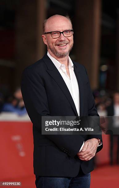 Paul Haggis walks the red carpet for 'Truth' during the 10th Rome Film Fest at Auditorium Parco Della Musica on October 16, 2015 in Rome, Italy.