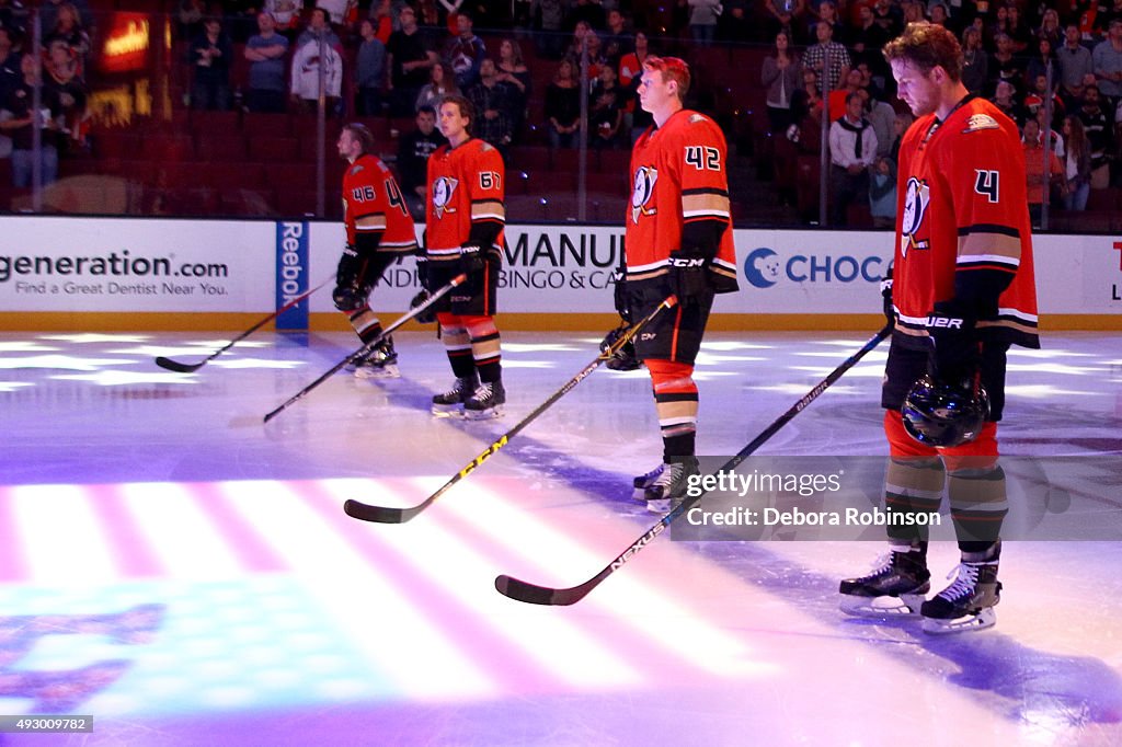 Colorado Avalanche v Anaheim Ducks