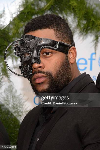 Laroyce Hawkins attends UNICEF Neverland Masquerade Ball at Moonlight Studios on October 16, 2015 in Chicago, Illinois.