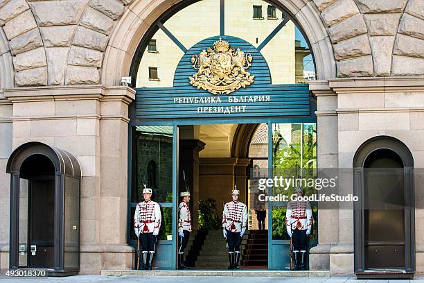 national guards unit of bulgaria - president bildbanksfoton och bilder