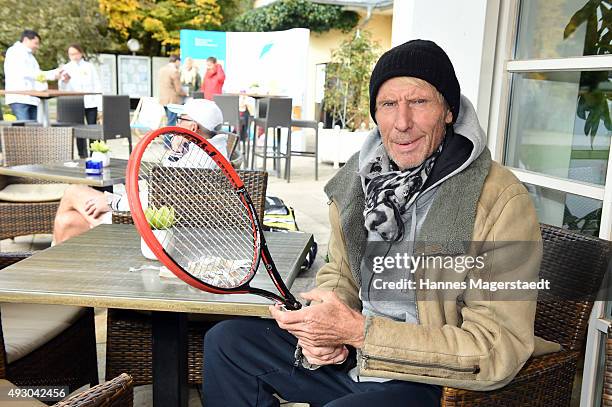 Carlo Thraenhardt attends the 'Golden Racket-Charity-2015-Tournament' on October 17, 2015 in Munich, Germany.