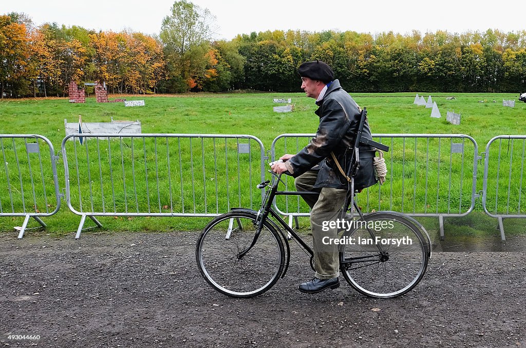 Enthusiasts Attend The Pickering Wartime And 1940's Weekend