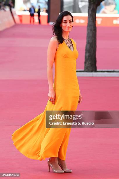 Laetitia Eido attends a red carpet for 'Fauda' during the 10th Rome Film Fest on October 17, 2015 in Rome, Italy.