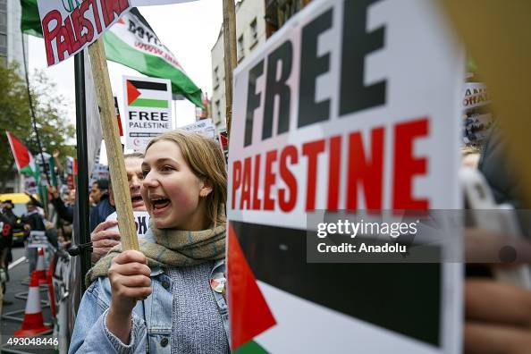 Pro-Palestinian rally in London Pro-Palestinian rally in London