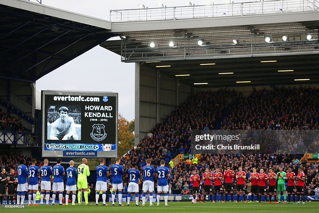 Everton v Manchester United - Premier League