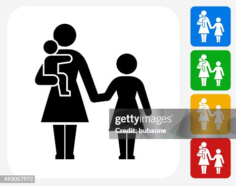 Relationship Problems Icon Flat Graphic Design Relationship Problems Icon Flat Graphic Design
