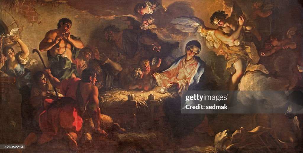 Venice - Adoration of shepherds from Chiesa di San Zaccaria