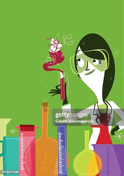chemistry - knowledge management system stock illustrations