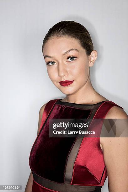 Model Gigi Hadid attends The Daily Front Row's Third Annual Fashion Media Awards at the Park Hyatt New York on September 10, 2015 in New York City.