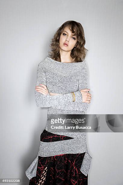 Model Lindsey Wixson attends The Daily Front Row's Third Annual Fashion Media Awards at the Park Hyatt New York on September 10, 2015 in New York...
