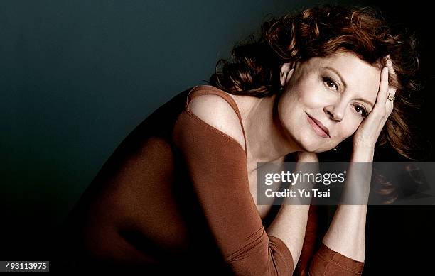 Actress Susan Sarandon is photographed for Variety on April 10, 2014 in New York City.