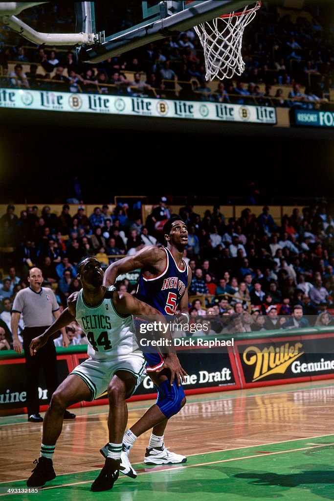 New York Knicks v Boston Celtics