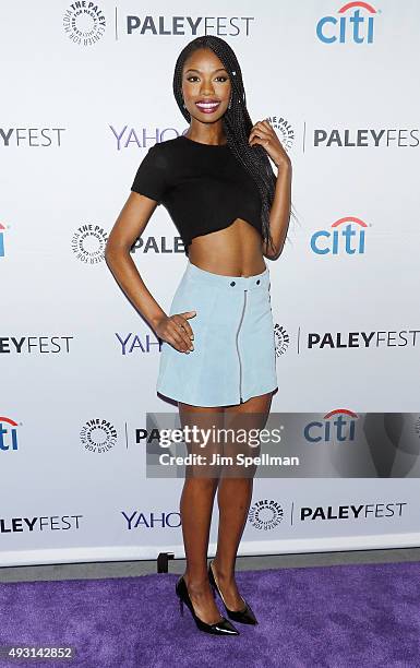 Actress Xosha Roquemore attends the PaleyFest New York 2015 "The Mindy Project" at The Paley Center for Media on October 17, 2015 in New York City.