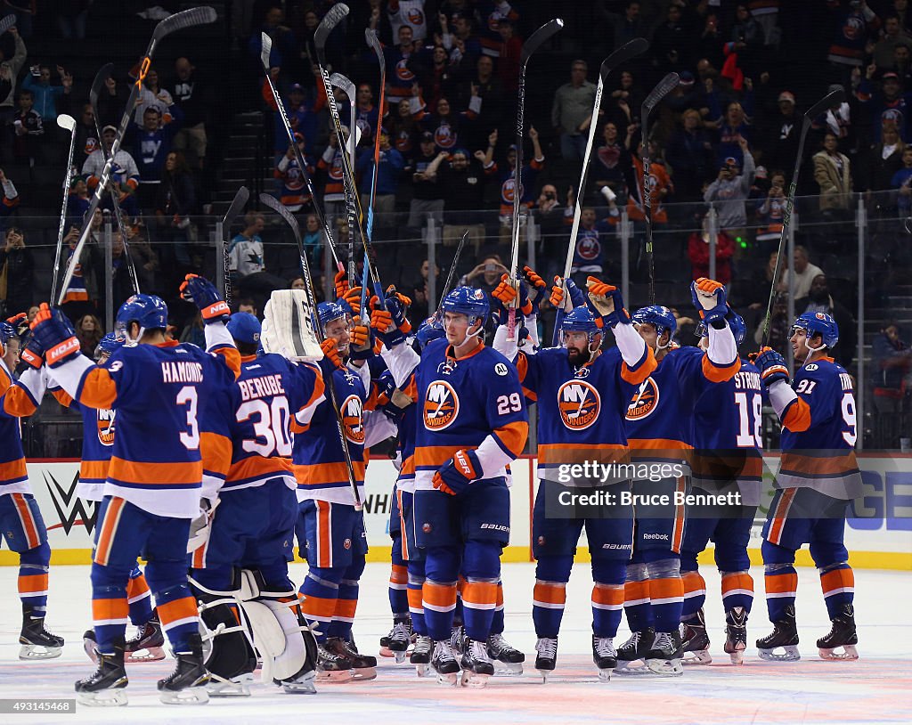 San Jose Sharks v New York Islanders