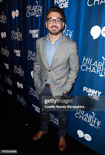 Comedian Al Madrigal attends Hilarity for Charity's Annual Variety Show: James Franco's Bar Mitzvah benefitting the Alzheimer's Association presented...