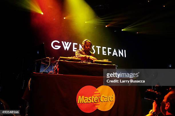 Orator performs before a Gwen Stefani concert presented by MasterCard exclusively for its cardmembers at Hammerstein Ballroom at the Manhattan Center...