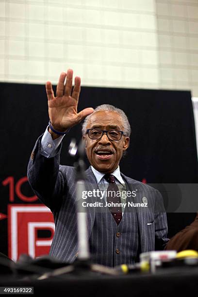 Reverend Al Sharpton attends the 2015 Circle Of Sisters Expo at Jacob Javitz Center on October 17 in New York City.