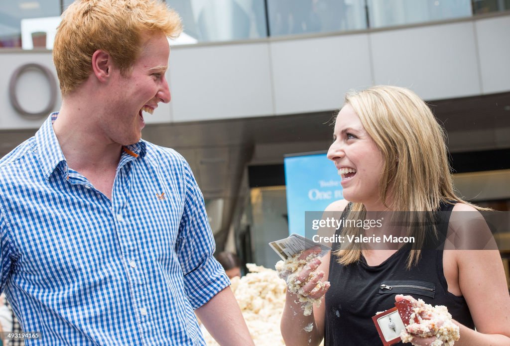 FOX's "I Wanna Marry Harry" Wedding Cake Ring Dive!