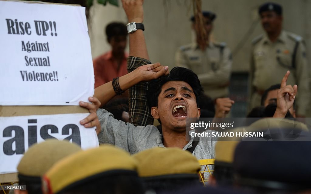 INDIA-CRIME-RAPE-CHILDREN