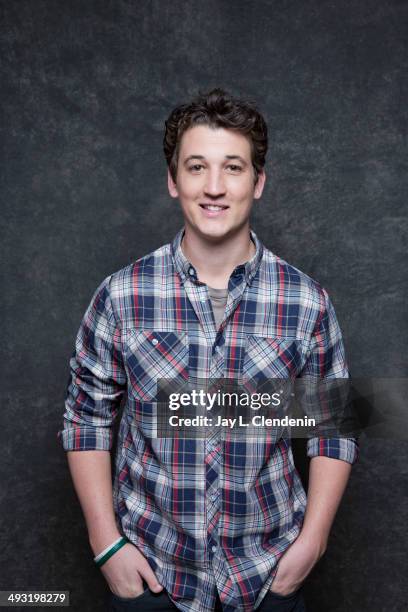 Actor Miles Teller is photographed for Los Angeles Times on January 18, 2014 in Park City, Utah. PUBLISHED IMAGE. CREDIT MUST READ: Jay L....