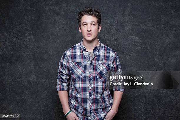 Actor Miles Teller is photographed for Los Angeles Times on January 18, 2014 in Park City, Utah. PUBLISHED IMAGE. CREDIT MUST READ: Jay L....