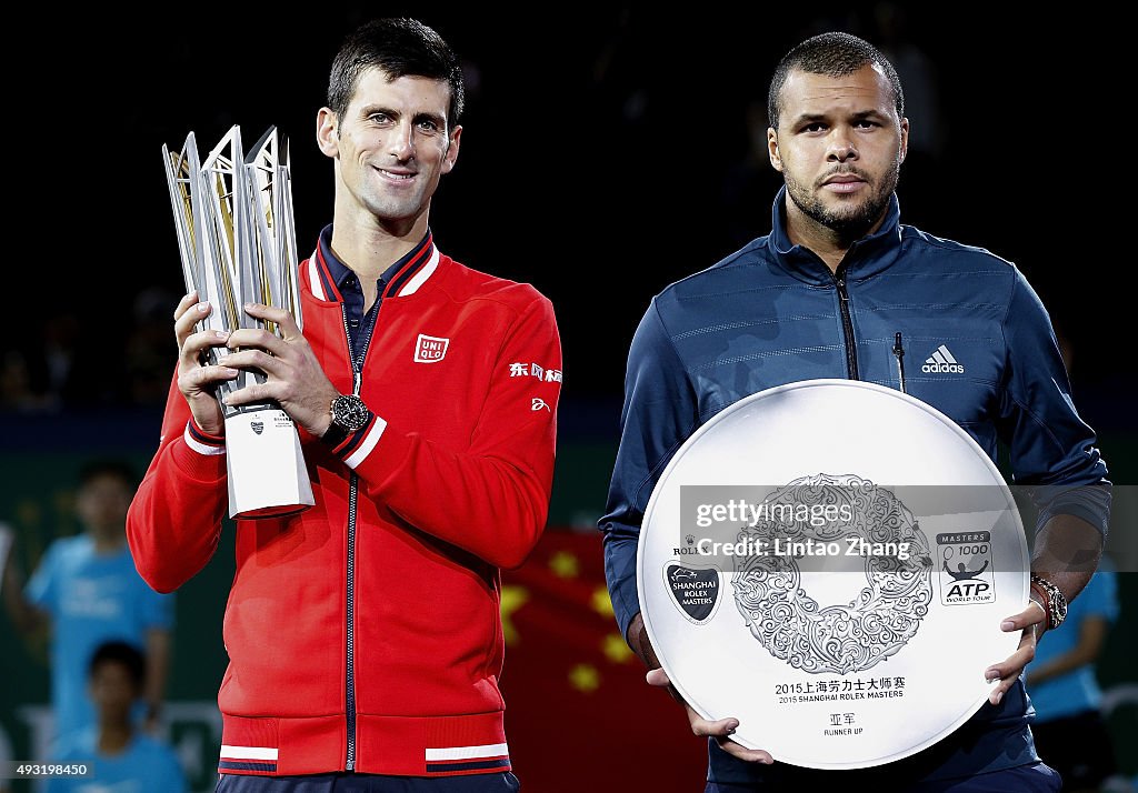 2015 Shanghai Rolex Masters - Day 8 (Final)