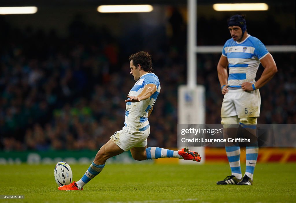 Ireland v Argentina - Quarter Final: Rugby World Cup 2015
