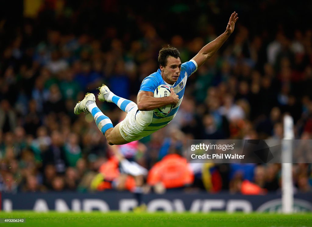 Ireland v Argentina - Quarter Final: Rugby World Cup 2015