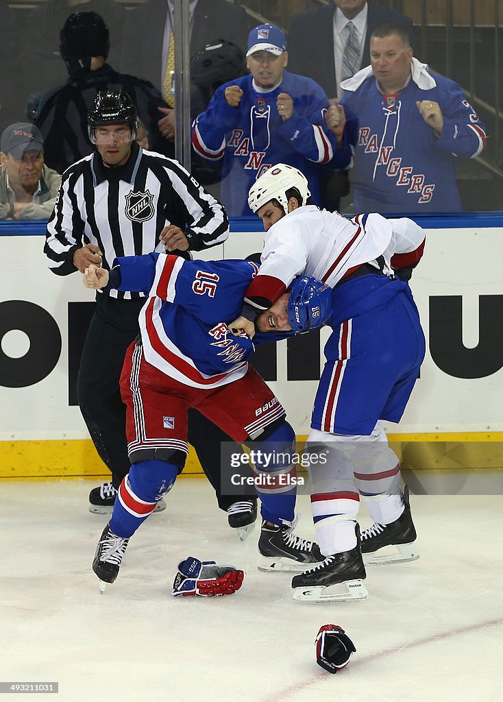 Montreal Canadiens v New York Rangers - Game Three