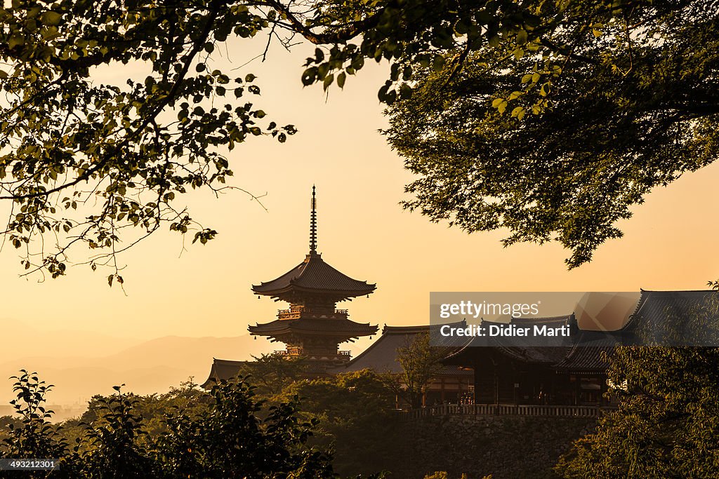 Kiyomizu-dera in Kyoto